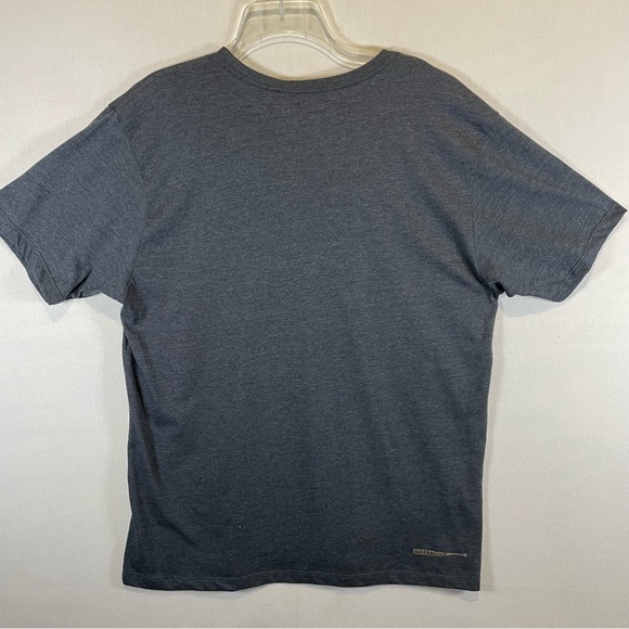 Baseballism Womens XXL Gray Graphic T-Shirt “She Doesn’t Ask Questions” NWT - Picture 7 of 9